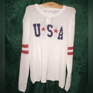 Grayson Threads Pullover USA Loose fitting Knit sweater
